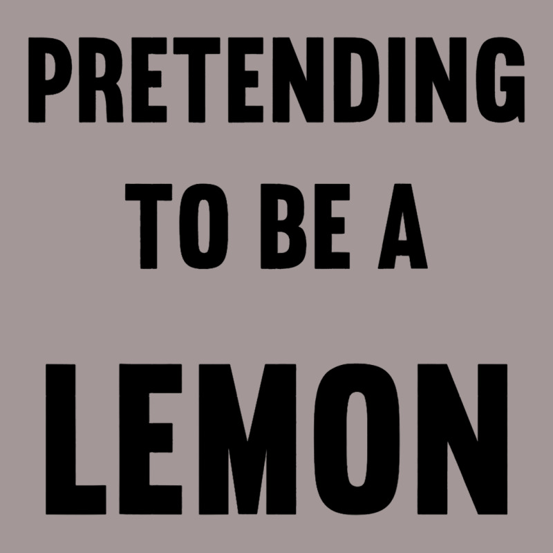 Pretending To Be A Lemon Costume Funny Halloween P Vintage Short | Artistshot