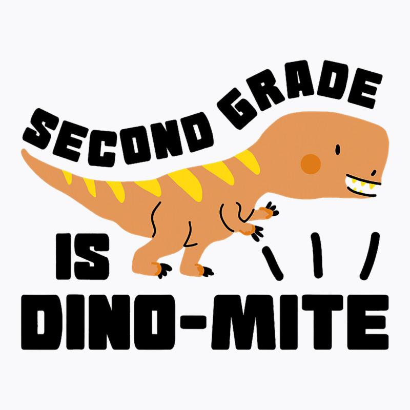 Second Grade Is Dinomite Dinosaur Teacher 1 T-shirt | Artistshot