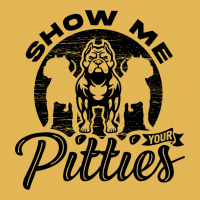 Show Me Your Pitties Ladies Dog Lover Pitbull Wome Vintage Hoodie And Short Set | Artistshot