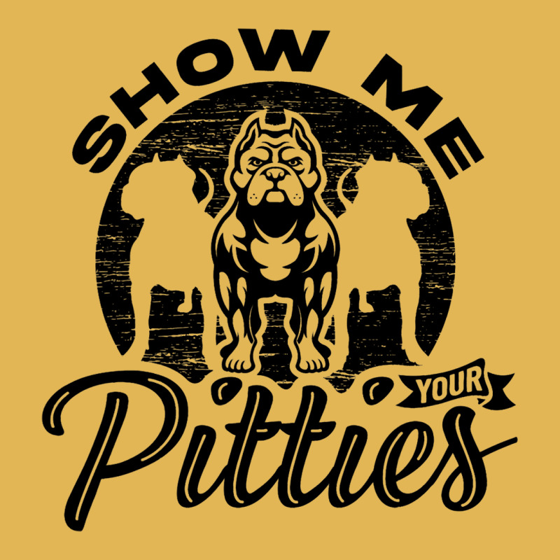 Show Me Your Pitties Ladies Dog Lover Pitbull Wome Vintage Hoodie And Short Set | Artistshot