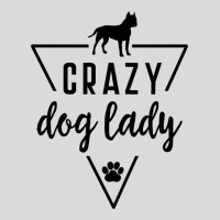 Staffordshire Crazy Dog Lady Mom Paw Print Puppy C Women's Triblend Scoop T-shirt | Artistshot