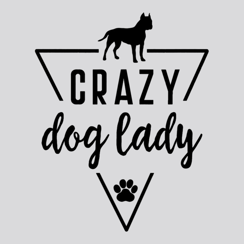 Staffordshire Crazy Dog Lady Mom Paw Print Puppy C Women's Triblend Scoop T-shirt by VailNatale | Artistshot