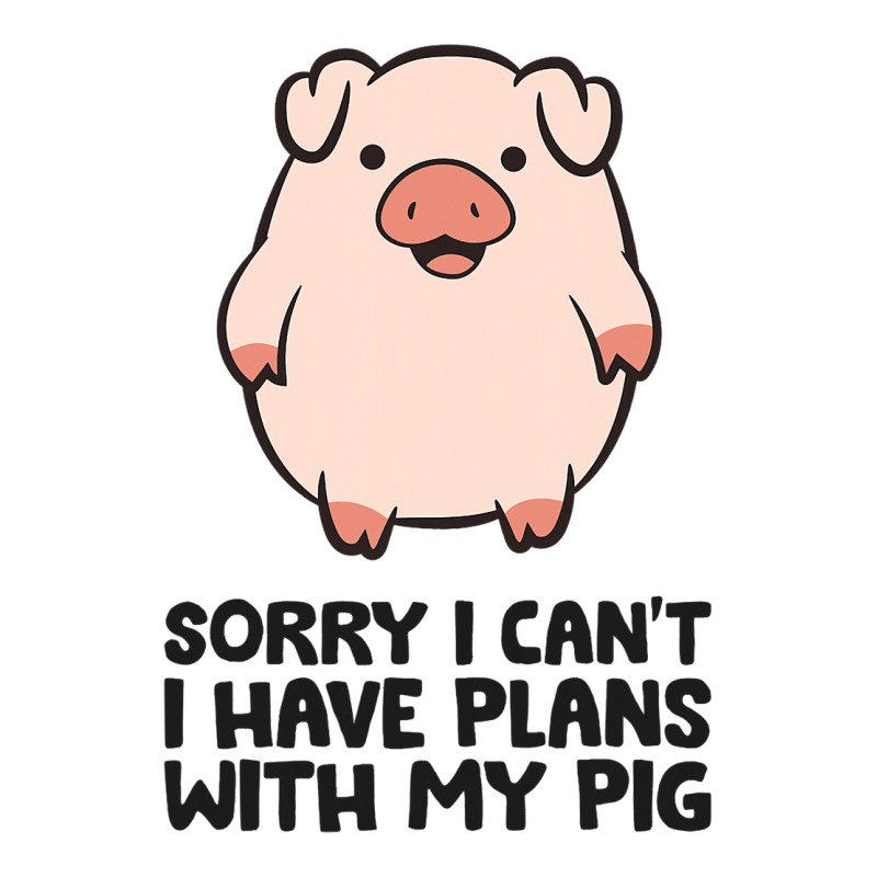 Pig Farmer Sorry I Cant I Have Plans With My Pig 3/4 Sleeve Shirt | Artistshot