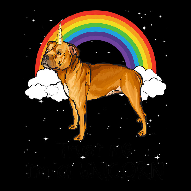 Rainbow Staffordshire Bull Terrier Trust Me Im A U Fleece Short | Artistshot