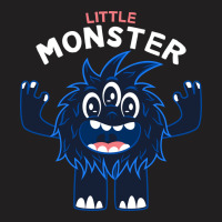 Vector Cute Little Monster Cartoon Tshirt Designs T-shirt | Artistshot