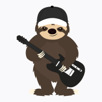 Sloth Guitar Band Member Animal Music Shirt T-shirt | Artistshot