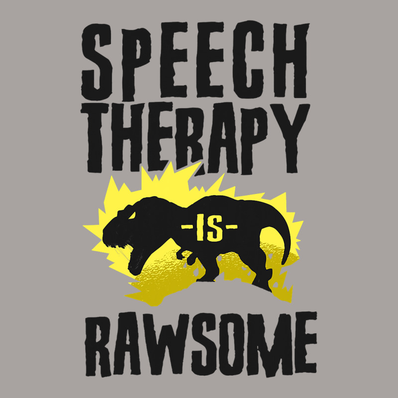 Speech Therapist Therapy Assistant Slp Dinosaur Tr Racerback Tank by CruzezShiver | Artistshot