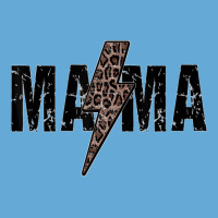 Mama Lightning Bolt Leopard Cheetah Print Mother's Day Basic T-shirt | Artistshot