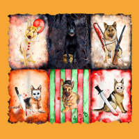 Ads German Shepherd Horror Halloween Basic T-shirt | Artistshot