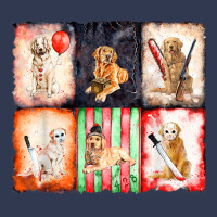 Ads Golden Retriever Horror Halloween Horror Movie Character Basic T-shirt | Artistshot