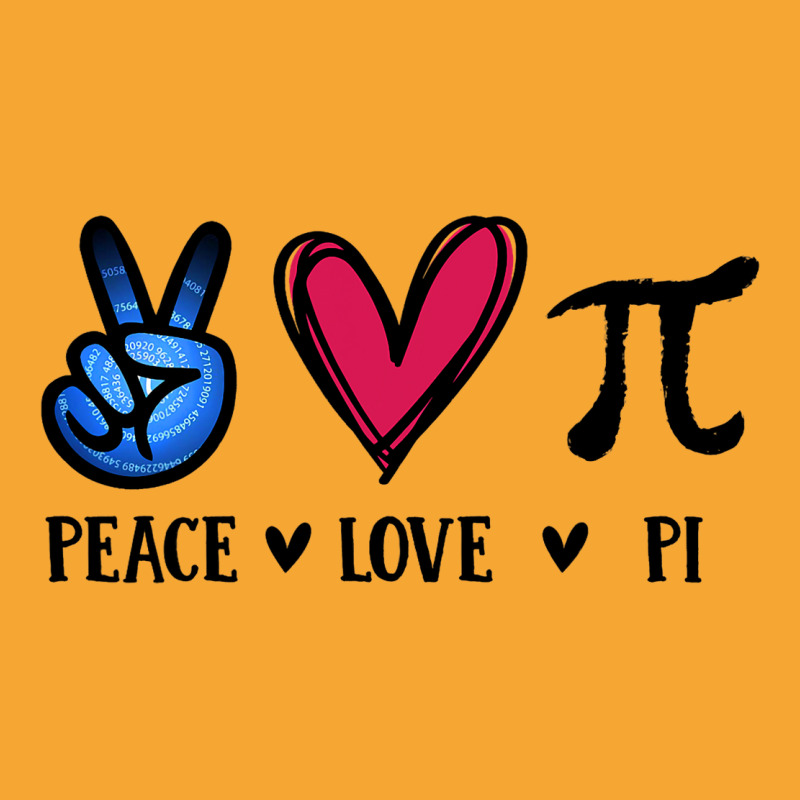 Peace Love Pi Math Love Pi Day Mathematics Math Te Basic T-shirt | Artistshot