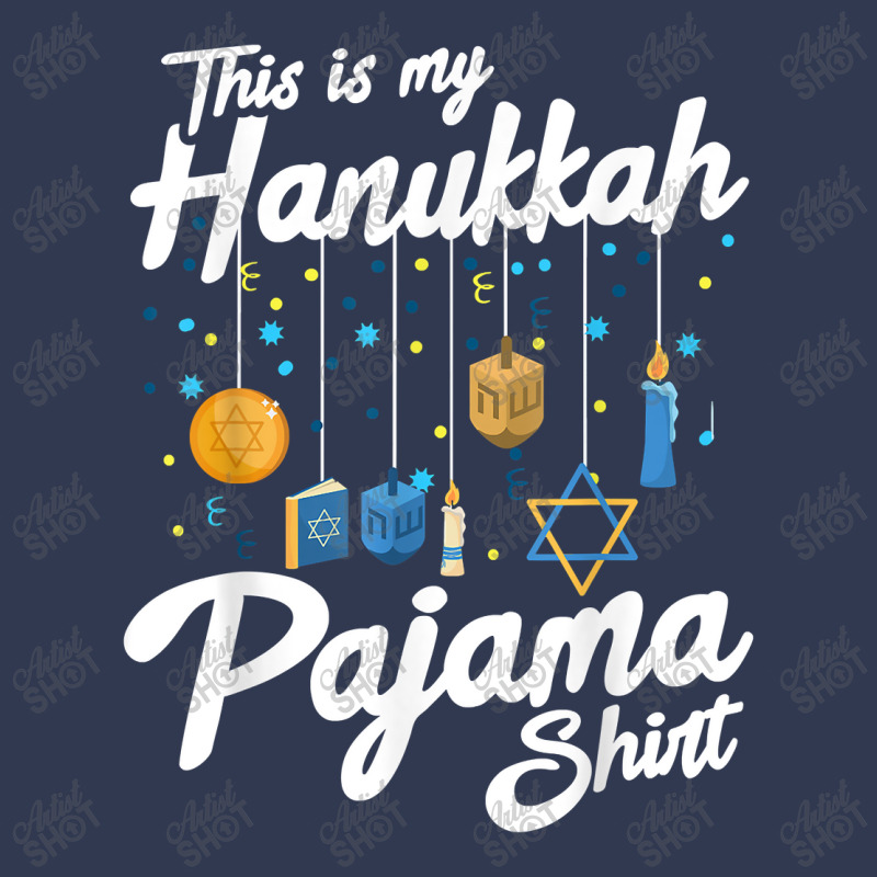 Hanukkah Pajama Dreidel Toy Boys Girls Jewish Christmas Basic T-shirt | Artistshot