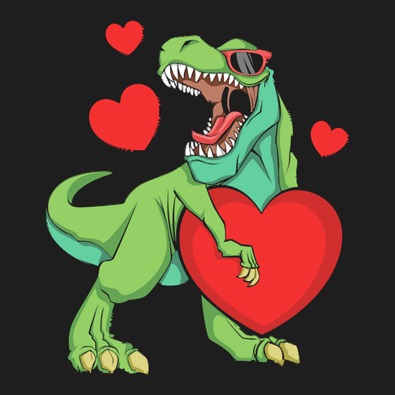 Day T  Shirt Kawaii Dinosaur Raptor Roar Valentines Day T  Shirt Classic T-shirt | Artistshot