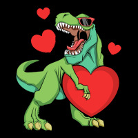 Day T  Shirt Kawaii Dinosaur Raptor Roar Valentines Day T  Shirt Fleece Short | Artistshot