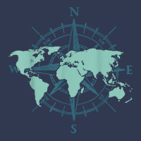 Cartography Traveler Travelling Compass World Map T Shirt Basic T-shirt | Artistshot