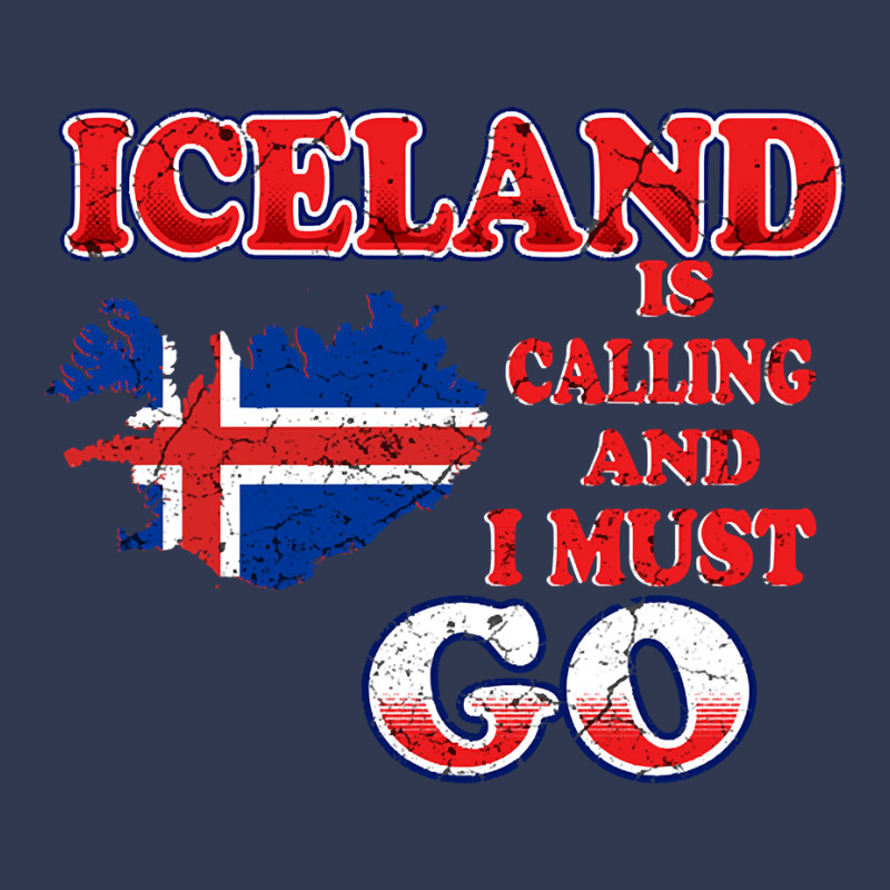 Iceland Is Calling And I Must Go Basic T-shirt by Quick Scully | Artistshot