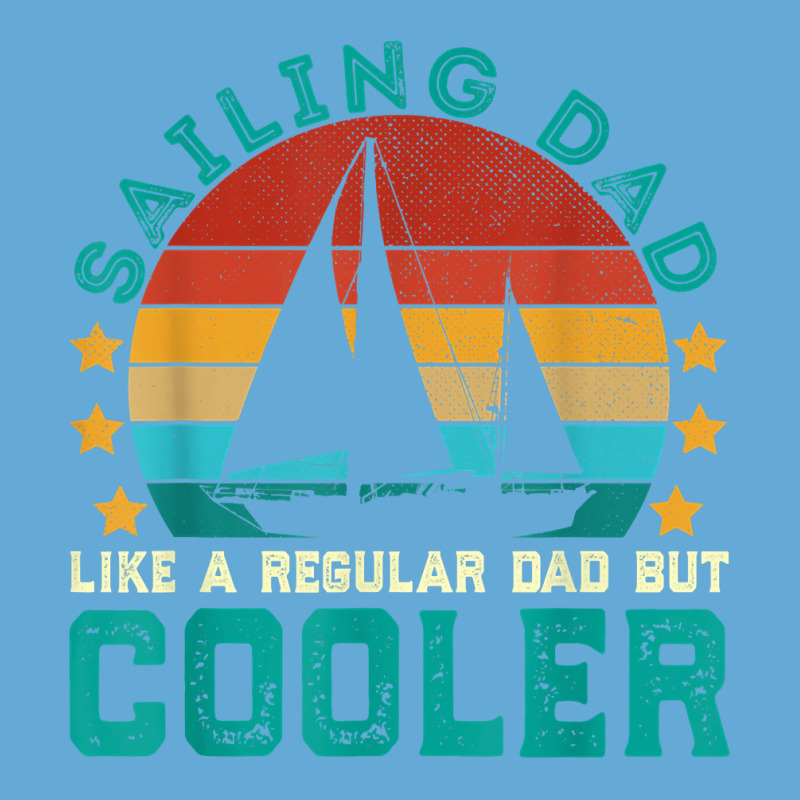 Vintage Sailing Dad - Funny Sailor Father's Day Sail Boat Basic T-shirt | Artistshot