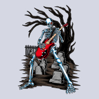 Skeleton Playing Guitar Electric Acoustic Hallowee Fleece Short | Artistshot