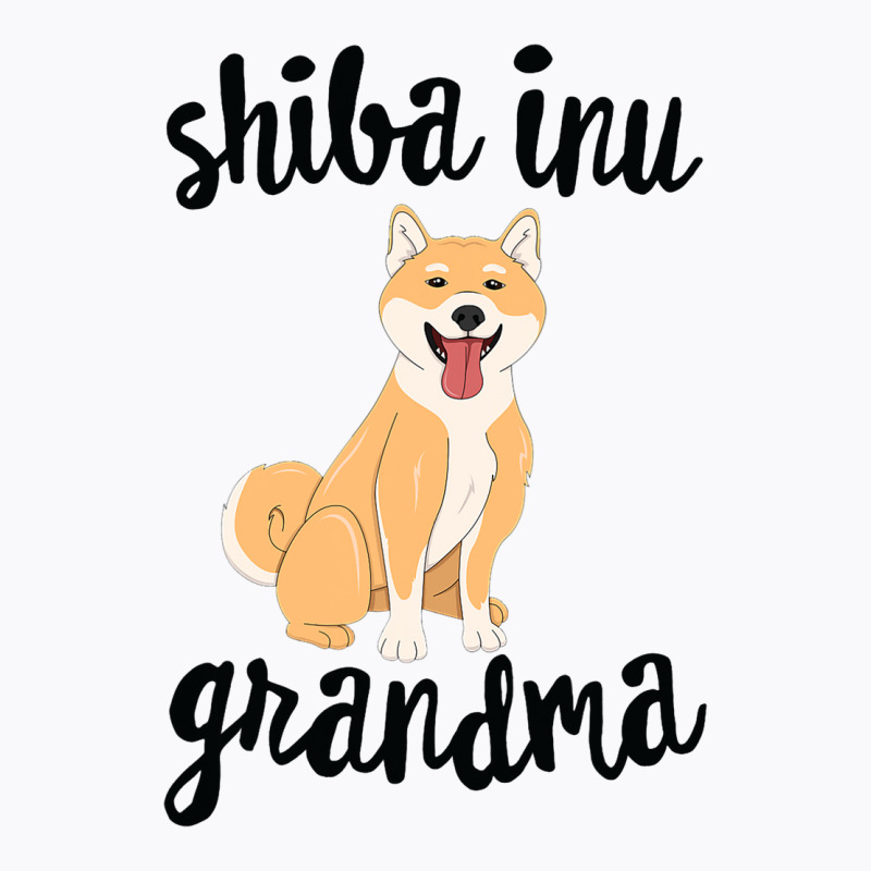 Shiba Inu Grandma Pawma Dog Grandparents Grand Maw T-shirt | Artistshot