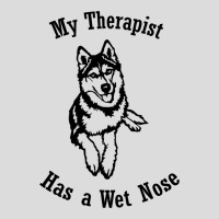 Siberian Husky My Therapist Has A Wet Nose Men's Polo Shirt | Artistshot