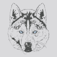 Siberian Husky Sled Dog Snow Nose Women's Triblend Scoop T-shirt | Artistshot