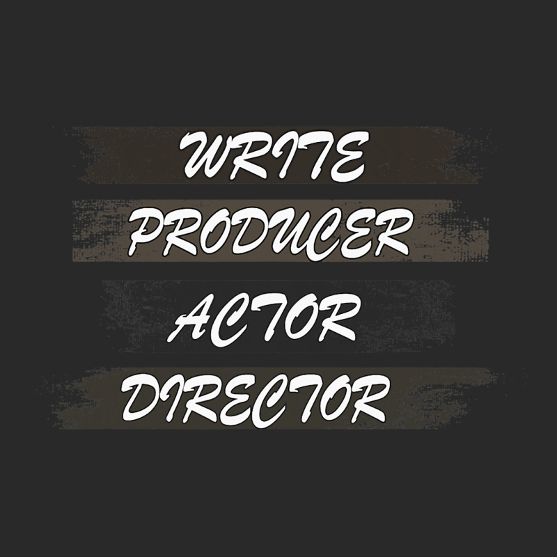 Retro Filmmaker Producer Writer Actor And Movie Di Printed hat by Vibrantora | Artistshot