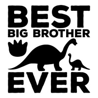 Sibling Dinosaur Trex Humor Best Big Brother Ever  Men's T-shirt Pajama Set | Artistshot