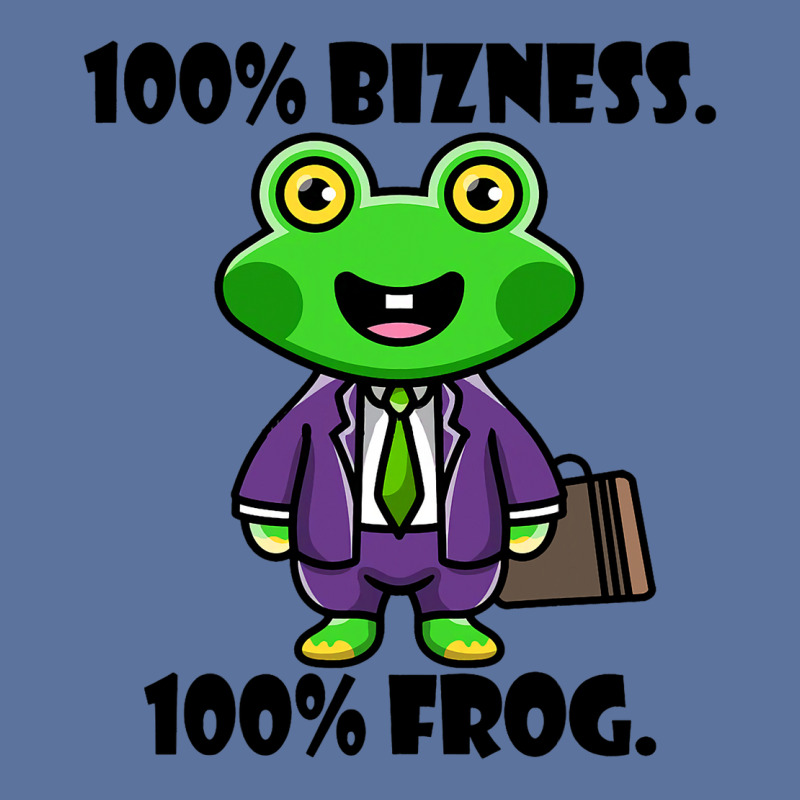 Retro Frog Businessman Funny Saying Bizness Cute F Lightweight Hoodie | Artistshot