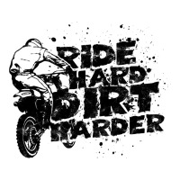 Ride Hard Dirt Harder Dirt Bike Zipper Hoodie | Artistshot