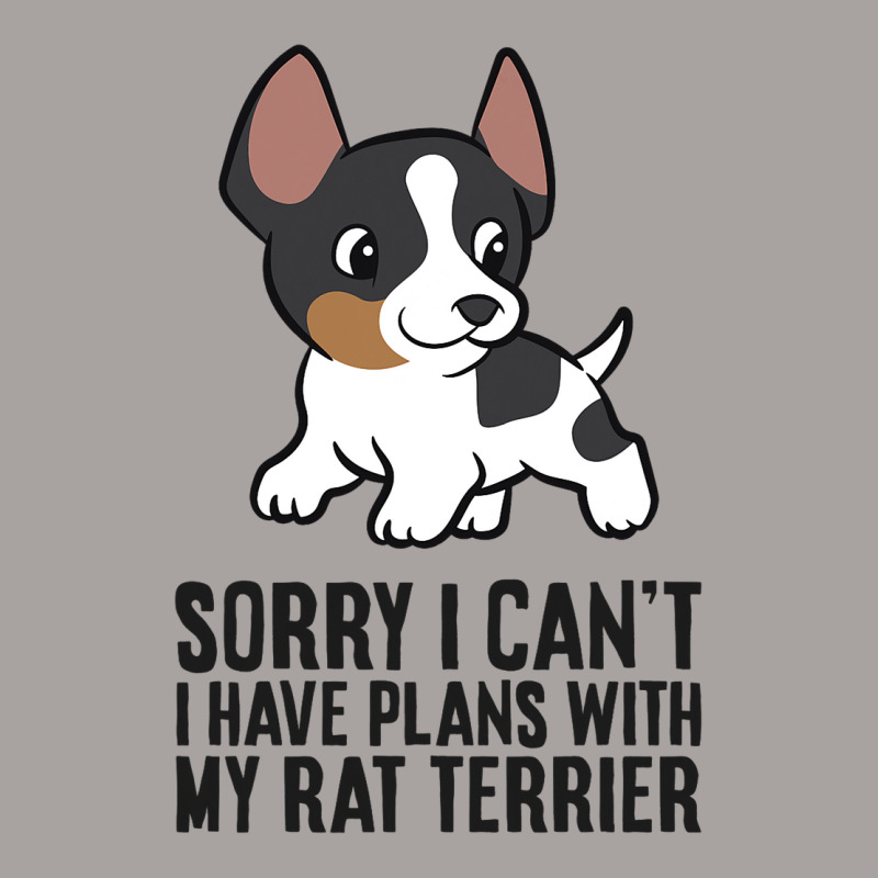 Sorry I Cant I Have Plans With My Rat Terrier Dog Racerback Tank by MarkFletche | Artistshot