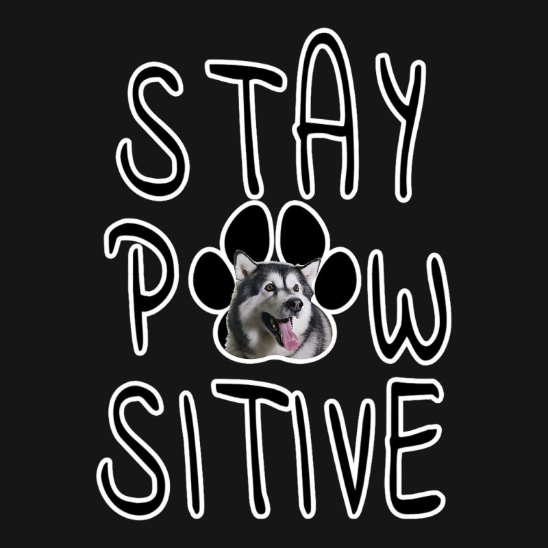 Stay Positive Alaskan Malamute Active Duffel | Artistshot