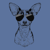 Rat Terrier Dog With Sunglasses Lightweight Hoodie | Artistshot