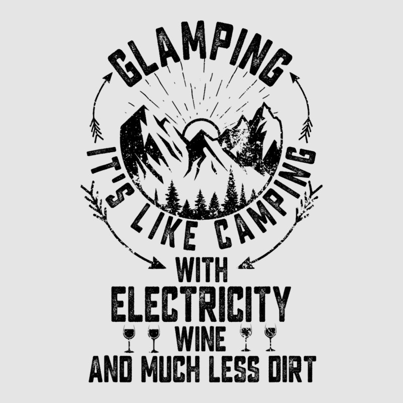 Retro Glamping Camper Glamper Women Men Wine Funny Exclusive T-shirt | Artistshot