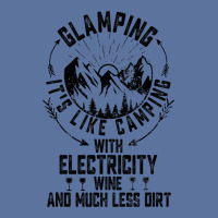 Retro Glamping Camper Glamper Women Men Wine Funny Lightweight Hoodie | Artistshot