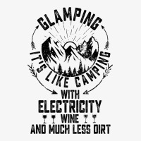 Retro Glamping Camper Glamper Women Men Wine Funny Champion Hoodie | Artistshot