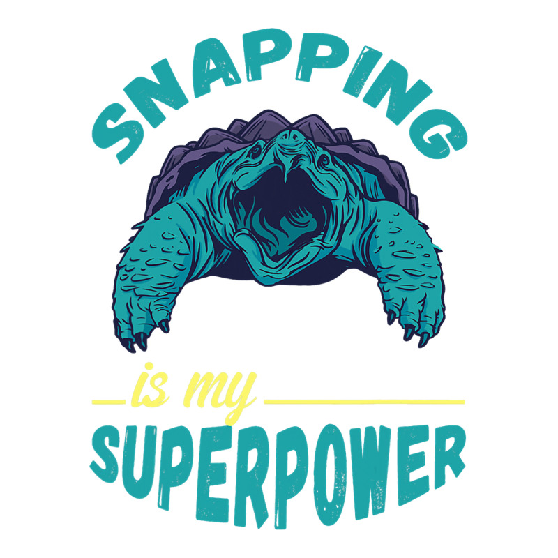 Snapping Turtle My Superpower Reptile Snapping Tur Men's 3/4 Sleeve Pajama Set | Artistshot