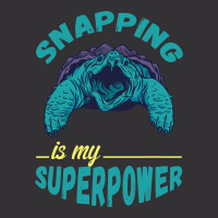 Snapping Turtle My Superpower Reptile Snapping Tur Vintage Hoodie | Artistshot