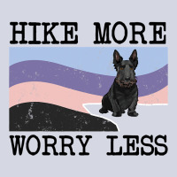 Scottish Terrier Hike More Worry Less Graphic Hiki Fleece Short | Artistshot