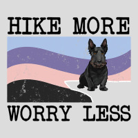 Scottish Terrier Hike More Worry Less Graphic Hiki Men's Polo Shirt | Artistshot