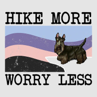 Scottish Terrier Hike More Worry Less Graphic Hiki Exclusive T-shirt | Artistshot