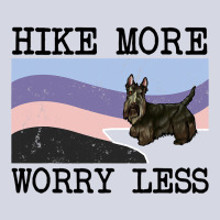 Scottish Terrier Hike More Worry Less Graphic Hiki Fleece Short | Artistshot