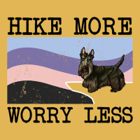 Scottish Terrier Hike More Worry Less Graphic Hiki Vintage Hoodie And Short Set | Artistshot