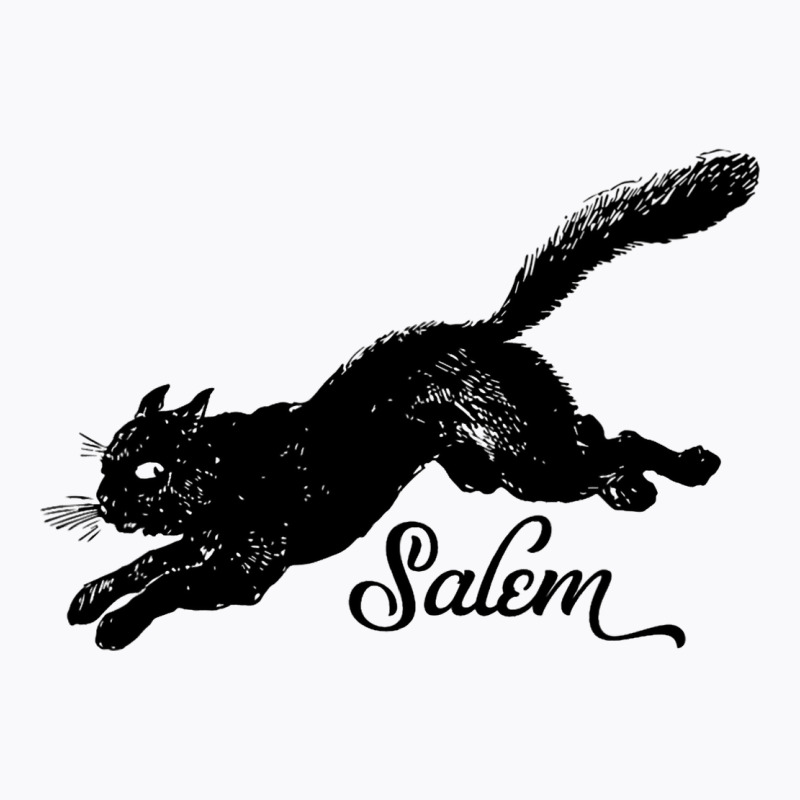 Salem Black Cat Vintage Witchy Mystical T-shirt | Artistshot