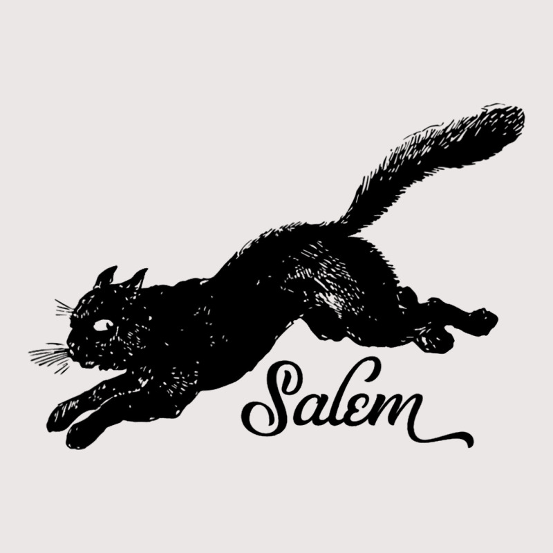 Salem Black Cat Vintage Witchy Mystical Pocket T-shirt | Artistshot