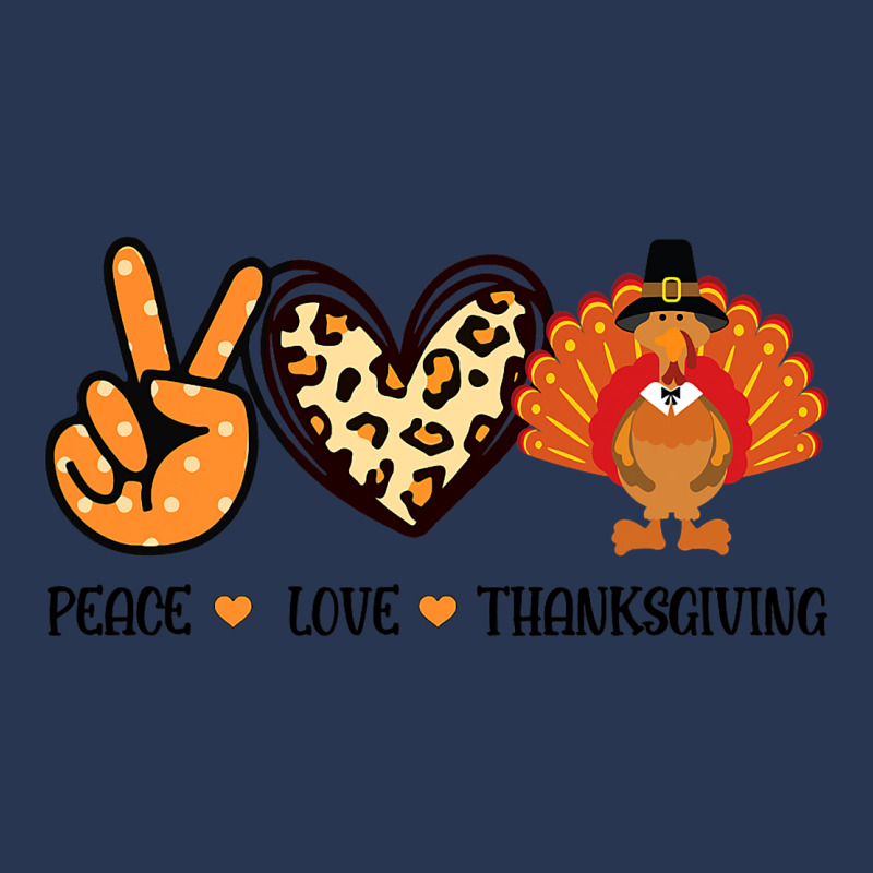 Peace Love Thanksgiving Fun Turkey Family Men Wome Men Denim Jacket | Artistshot