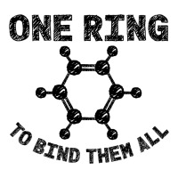 Ring To Bind Them All Chemistry Benzene Ring Molec V-neck Tee | Artistshot