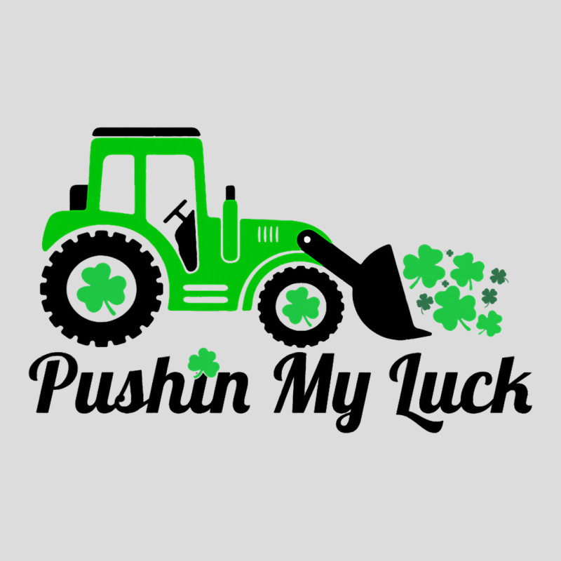 Pushing My Luck St Patricks Day Construction Worke Men's Polo Shirt | Artistshot