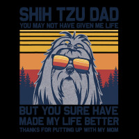 Shih Tzu Dad You May Not Have Given Me Life But Yo Lightweight Hoodie | Artistshot