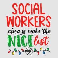 Social Workers Always Make The Nice List Funny Chr Exclusive T-shirt | Artistshot