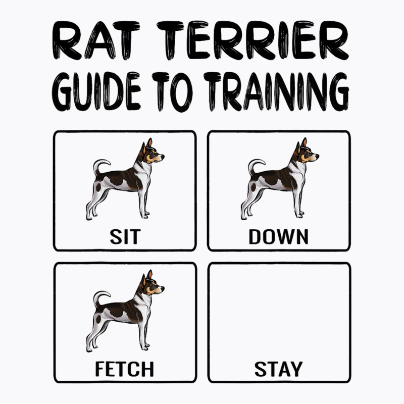 Rat Terrier Guide To Training Dog Obedience3 T-shirt | Artistshot